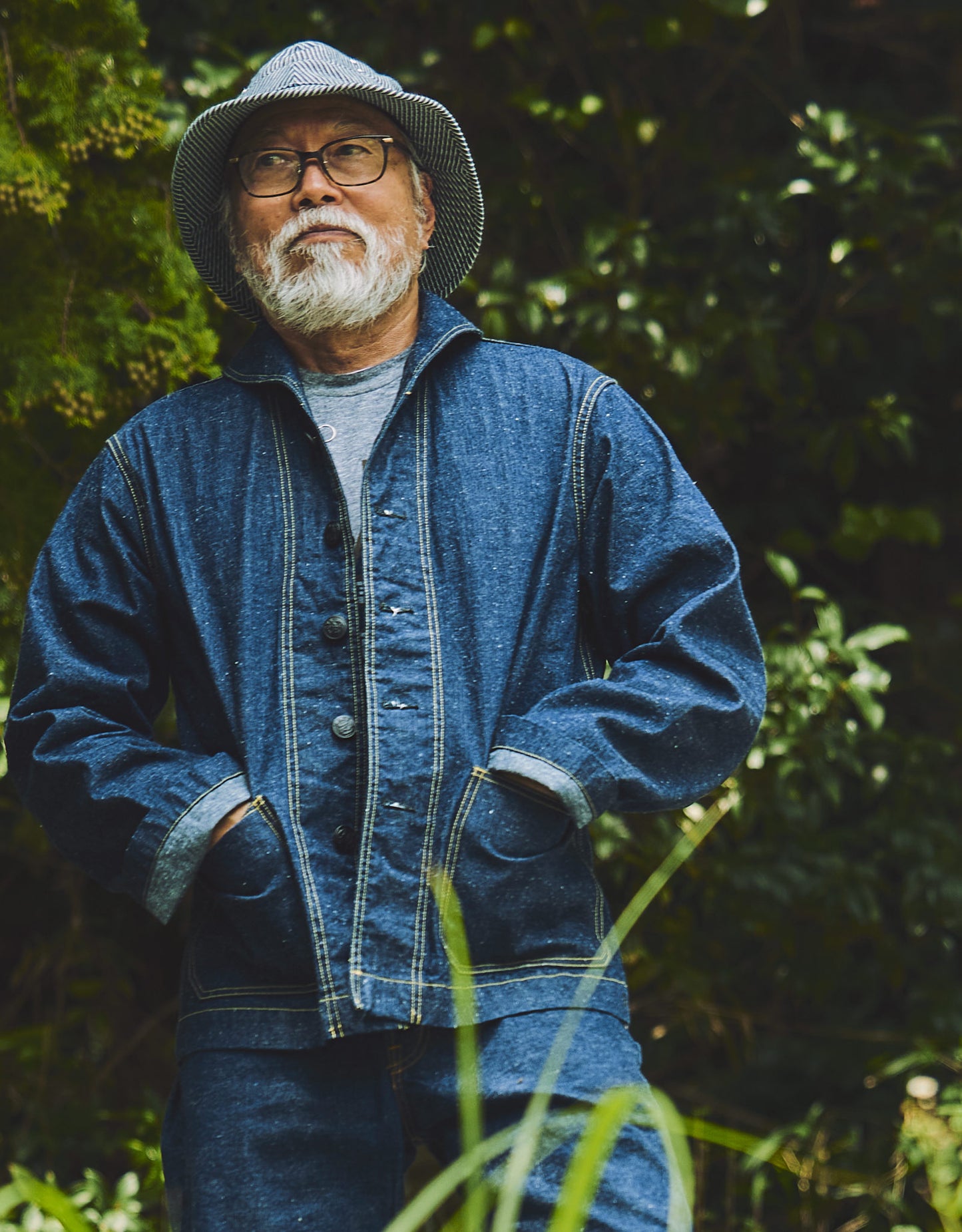 JUMBO 12oz セルビッチ 40’s US NAVY カバーオール【SBJ-120-323S】