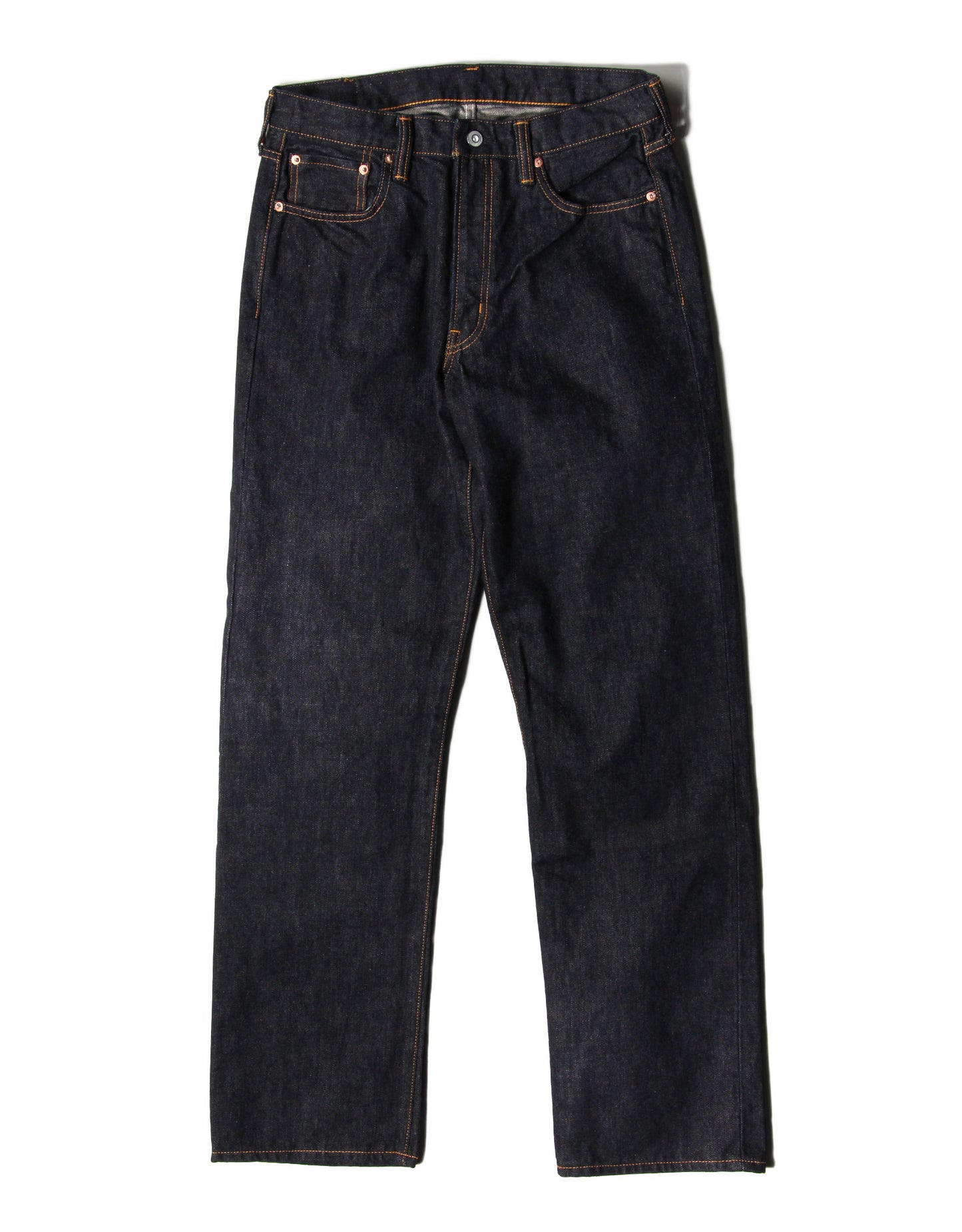 JUMBO 14.5oz セルビッチ ストレートジーンズ ZIP【SBJ-145-222xxZ】