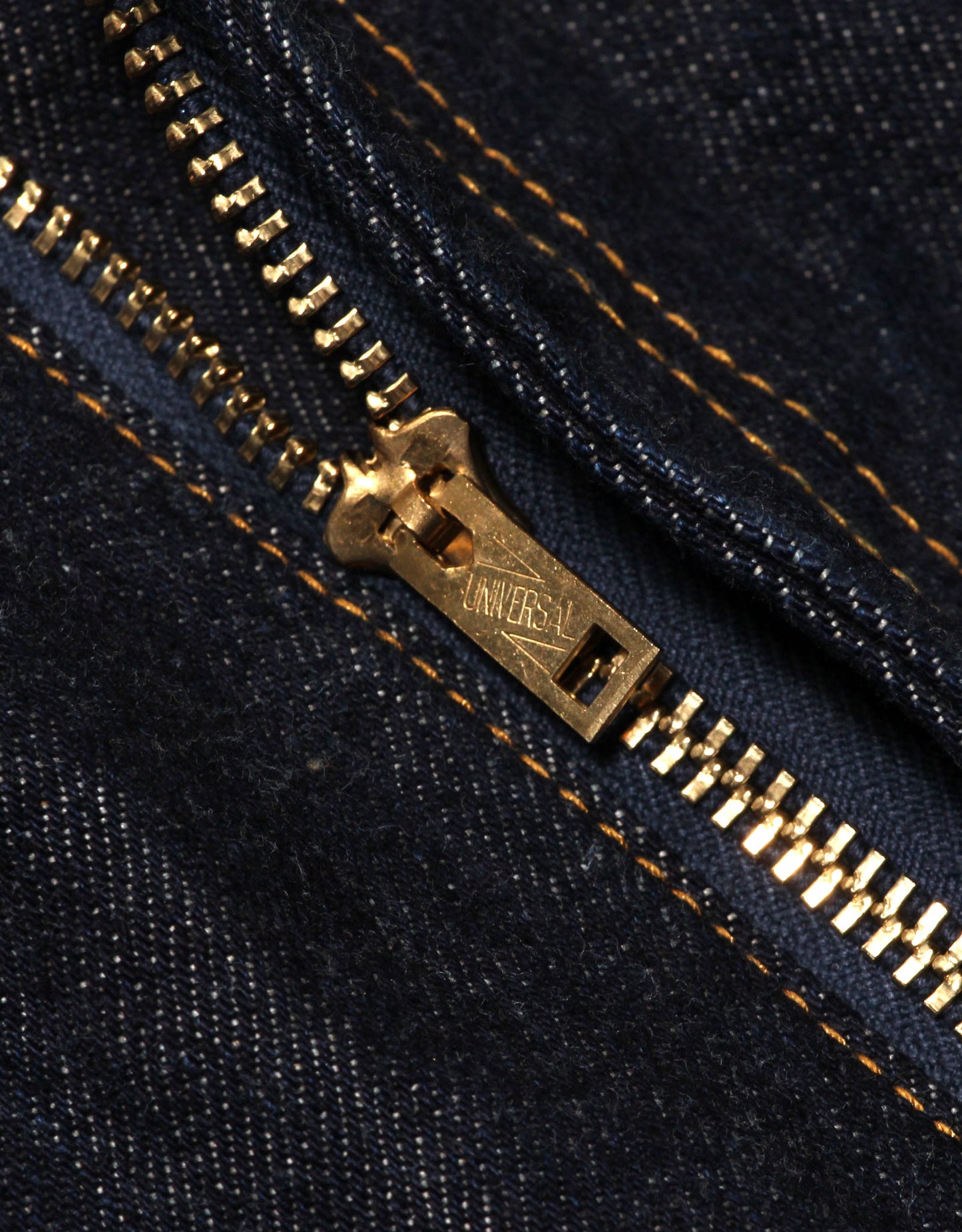 JUMBO 14.5oz セルビッチ ストレートジーンズ ZIP【SBJ-145-222xxZ】