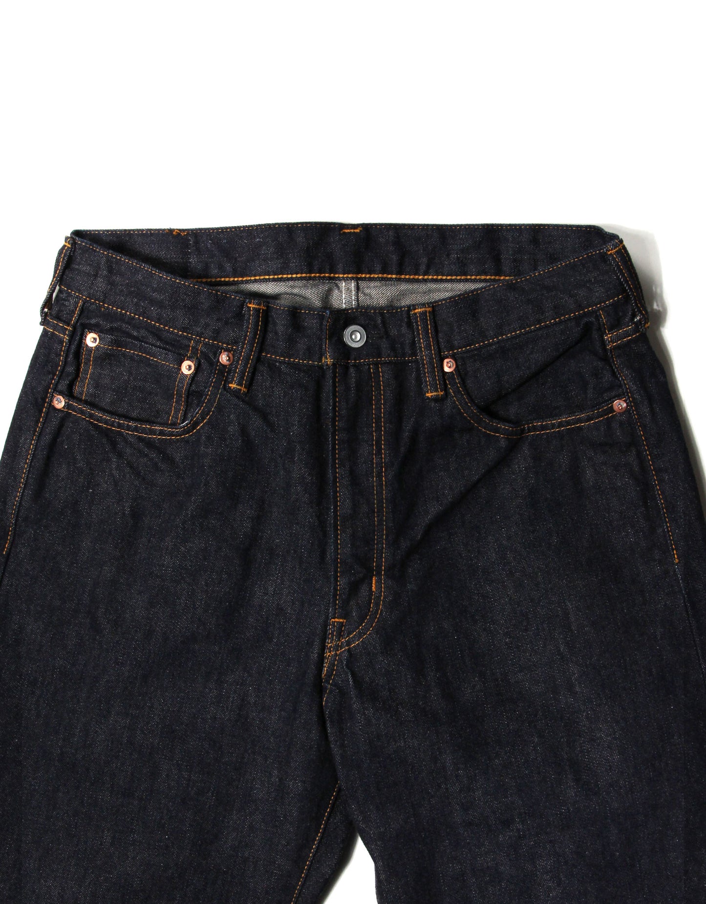 JUMBO 14.5oz セルビッチ ストレートジーンズ ZIP【SBJ-145-222xxZ】