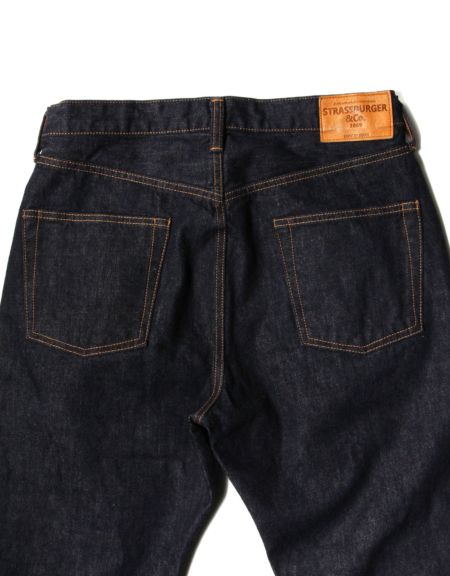 JUMBO 14.5oz セルビッチ ストレートジーンズ ZIP【SBJ-145-222xxZ】