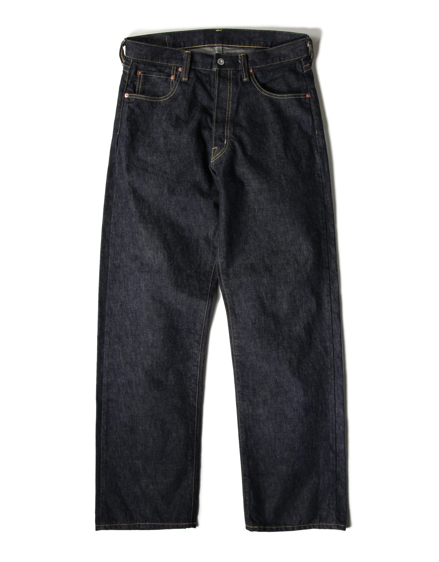 JUMBO 14.5oz セルビッチ ヴィンテージストレートジーンズ【SBJ-145-555】