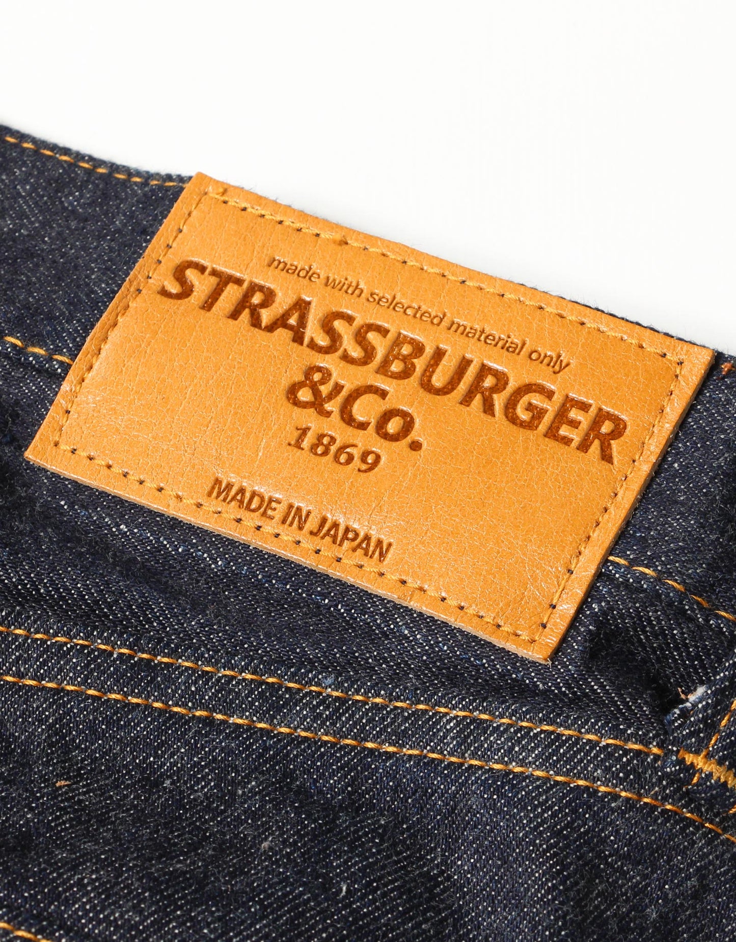 JUMBO 14.5oz セルビッチ ストレートジーンズ【SBJ-145-222xx】