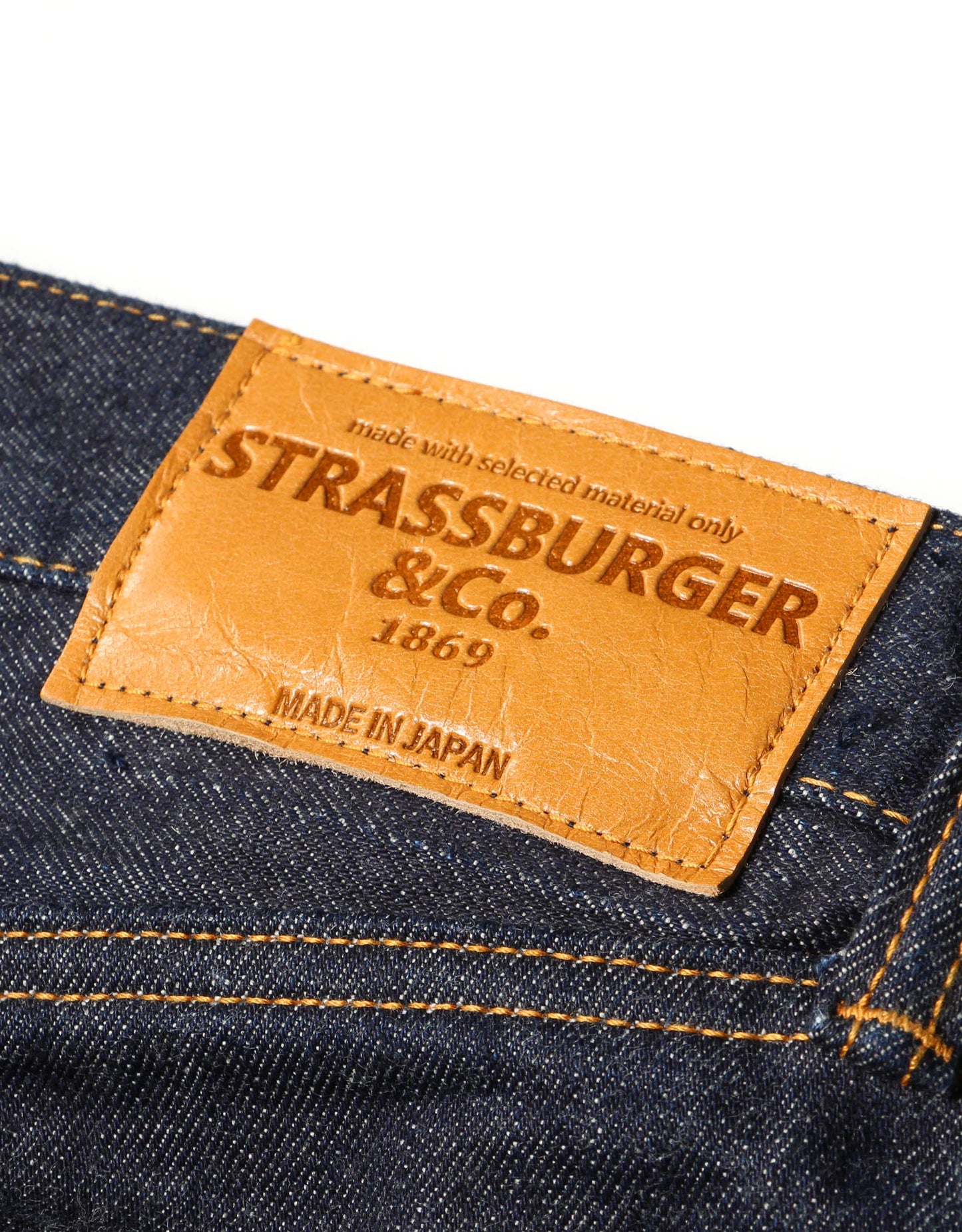 JUMBO 14.5oz セルビッチ クラシックスリムジーンズ【SBJ-145-666】