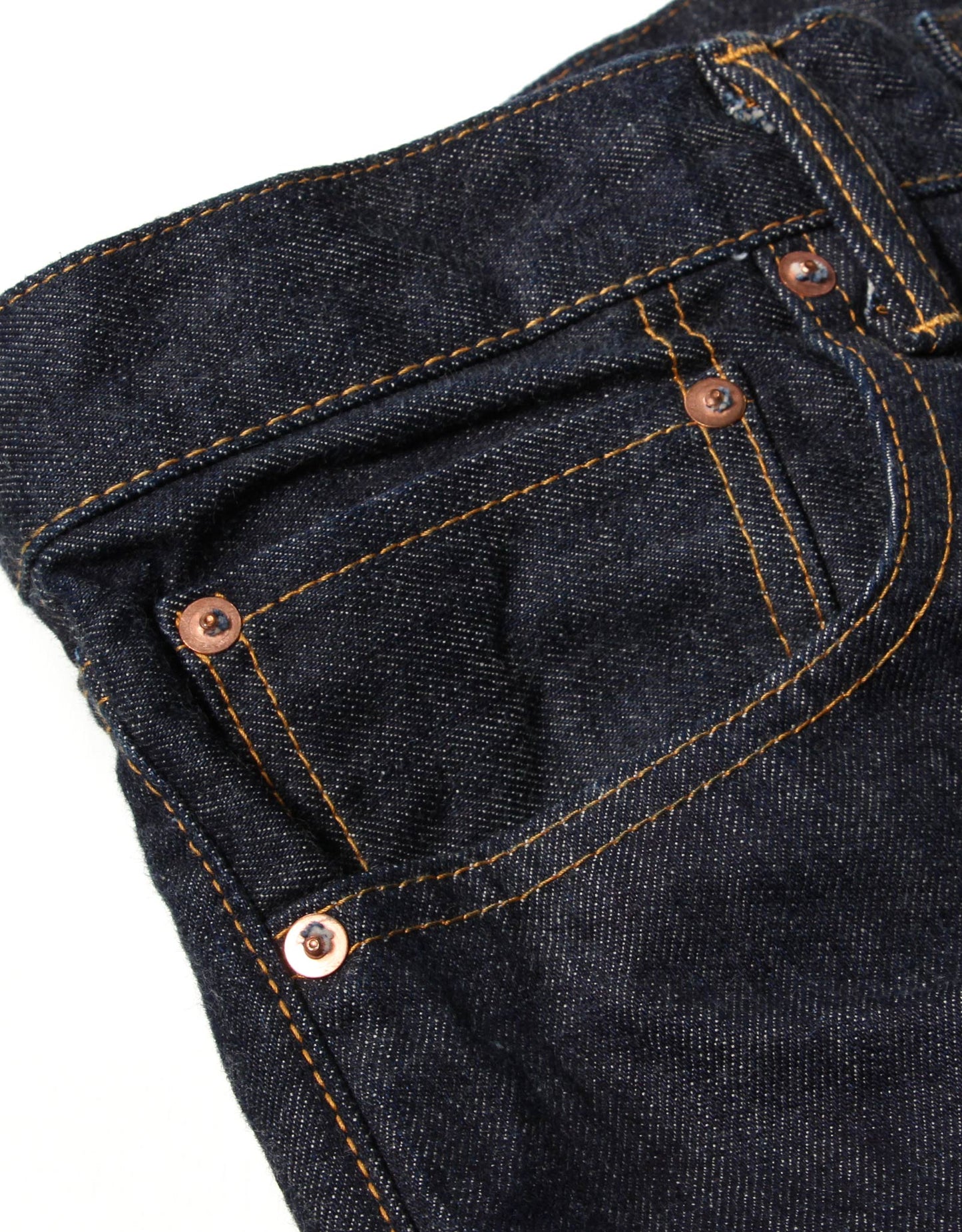 JUMBO 14.5oz セルビッチ テーパードストレートジーンズ【SBJ-145-777】