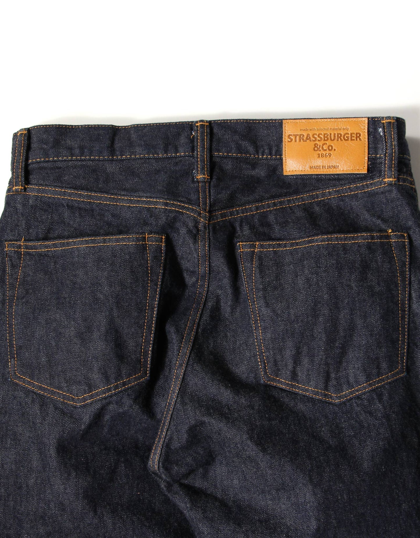 JUMBO 14.5oz セルビッチ テーパードストレートジーンズ【SBJ-145-777】