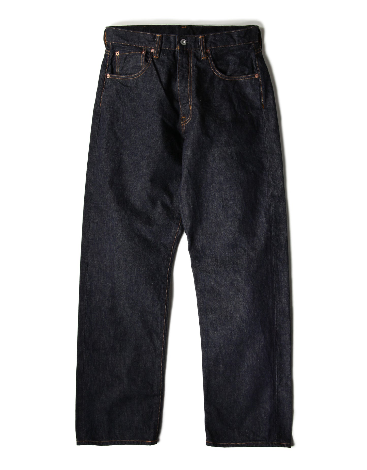 JUMBO 14.5oz セルビッチ ワイドテーパードジーンズ【SBJ-145-888】