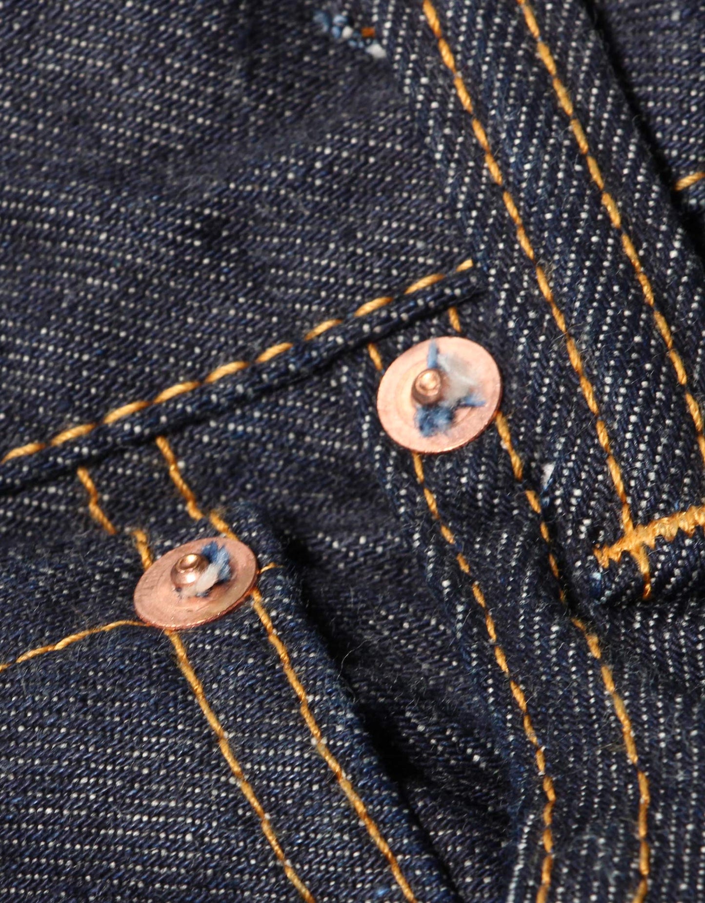 JUMBO 14.5oz セルビッチ ワイドテーパードジーンズ【SBJ-145-888】