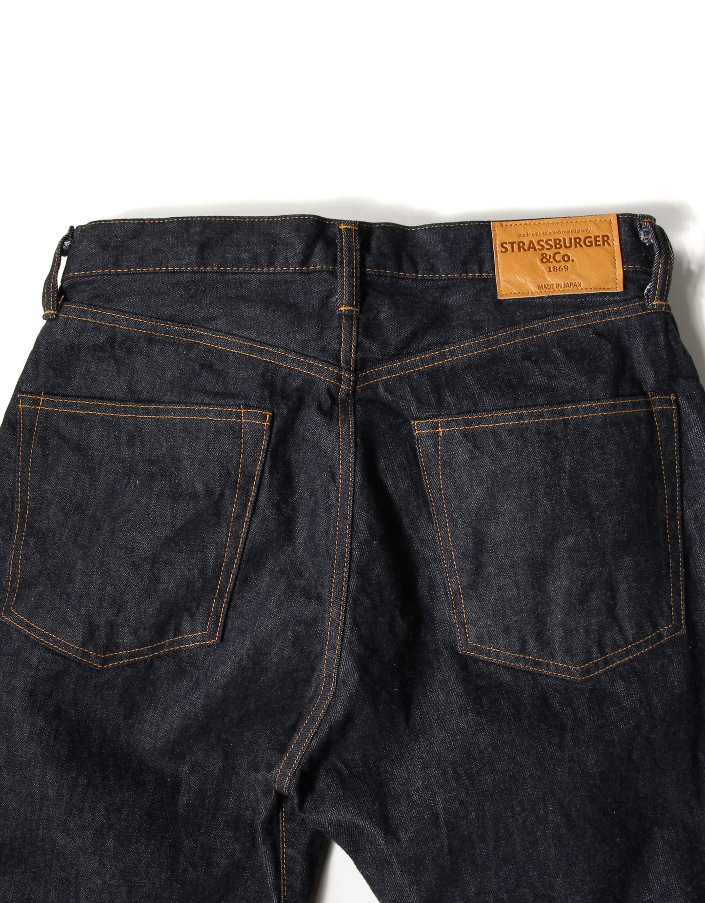 JUMBO 14.5oz セルビッチ ワイドテーパードジーンズ【SBJ-145-888】