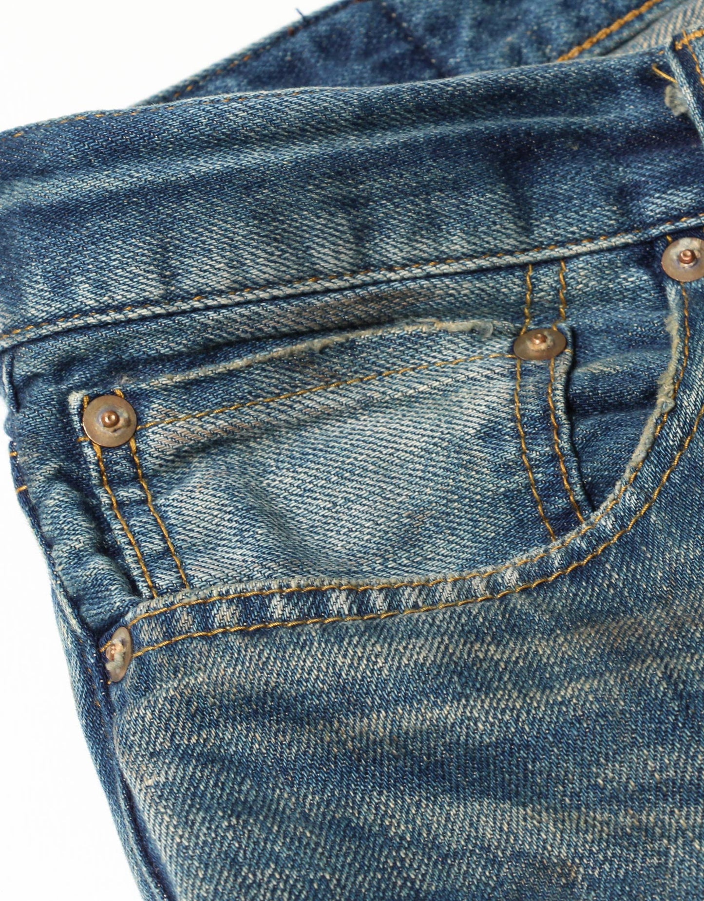 12.5oz SALLY FOX セルビッチ ストレートジーンズ エイジング【SB-SF-112PM】