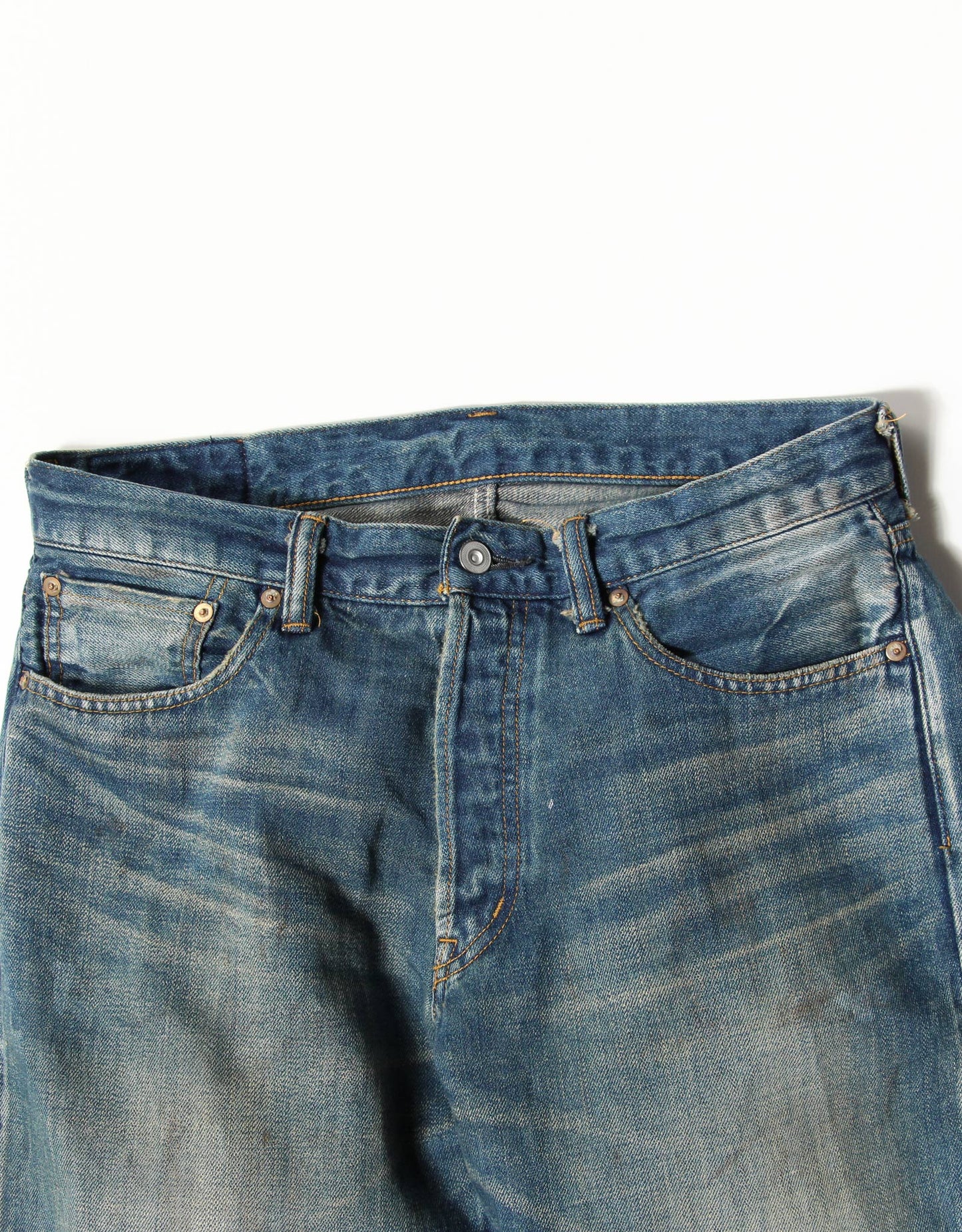 12.5oz SALLY FOX セルビッチ ストレートジーンズ エイジング【SB-SF-112PM】