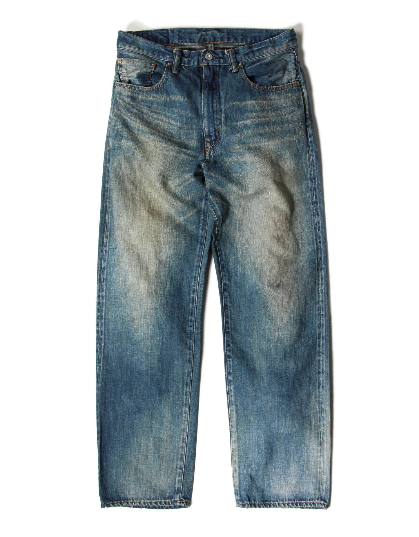 12.5oz SALLY FOX セルビッチ テーパードストレートジーンズ エイジング【SB-SF-113PM】