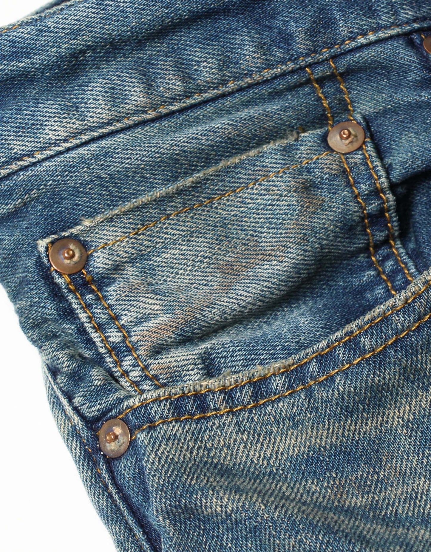 12.5oz SALLY FOX セルビッチ テーパードストレートジーンズ エイジング【SB-SF-113PM】
