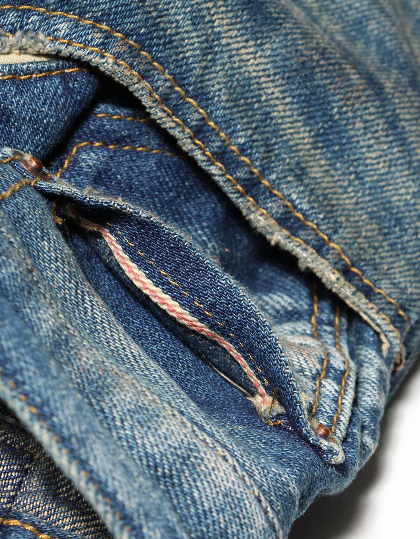 12.5oz SALLY FOX セルビッチ テーパードストレートジーンズ エイジング【SB-SF-113PM】