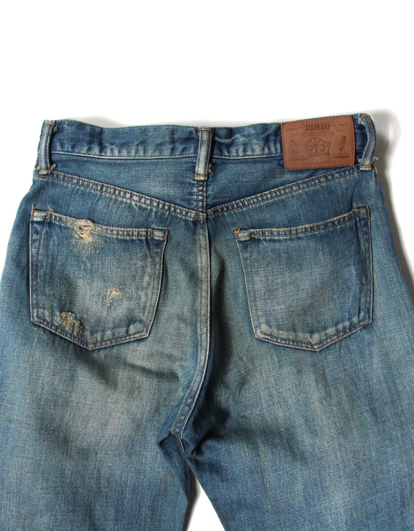 12.5oz SALLY FOX セルビッチ テーパードストレートジーンズ エイジング【SB-SF-113PM】