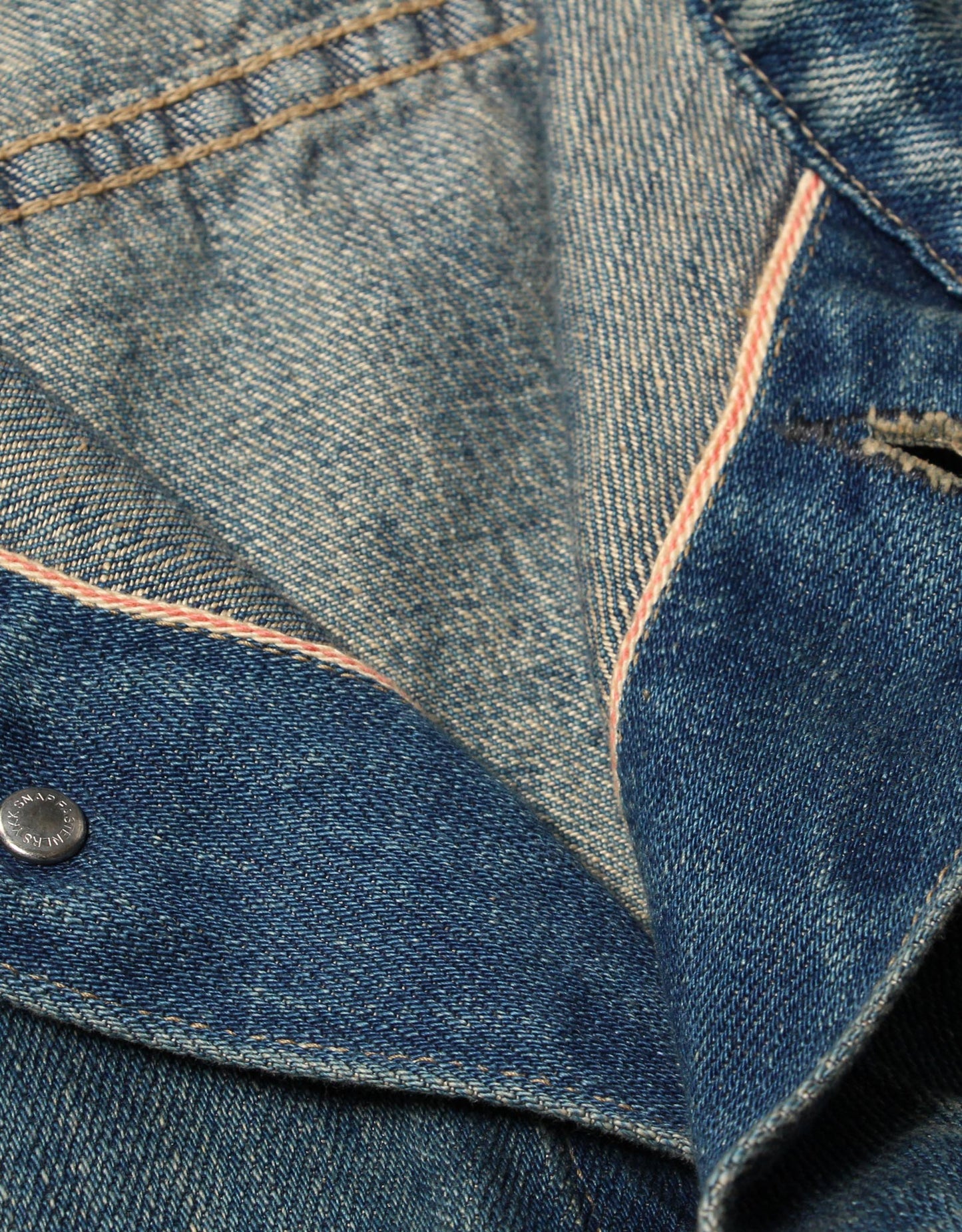 12.5oz SALLY FOX セルビッチ 1stデニムジャケット【SB-SF-305PM】