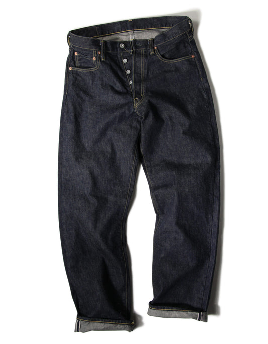 JUMBO 14.5oz セルビッチ ヴィンテージストレートジーンズ【SBJ-145-555】
