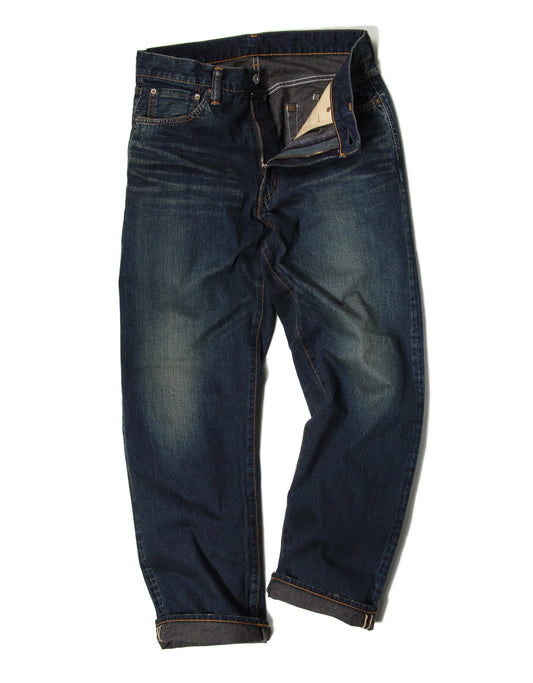 JUMBO 11.5oz セルビッチ ストレートジーンズ エイジング3years【SBJ-115-202xPM 3A】