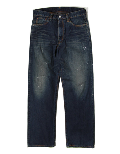 JUMBO 11.5oz セルビッチ ストレートジーンズ エイジング4years【SBJ-115-202xPM 4A】