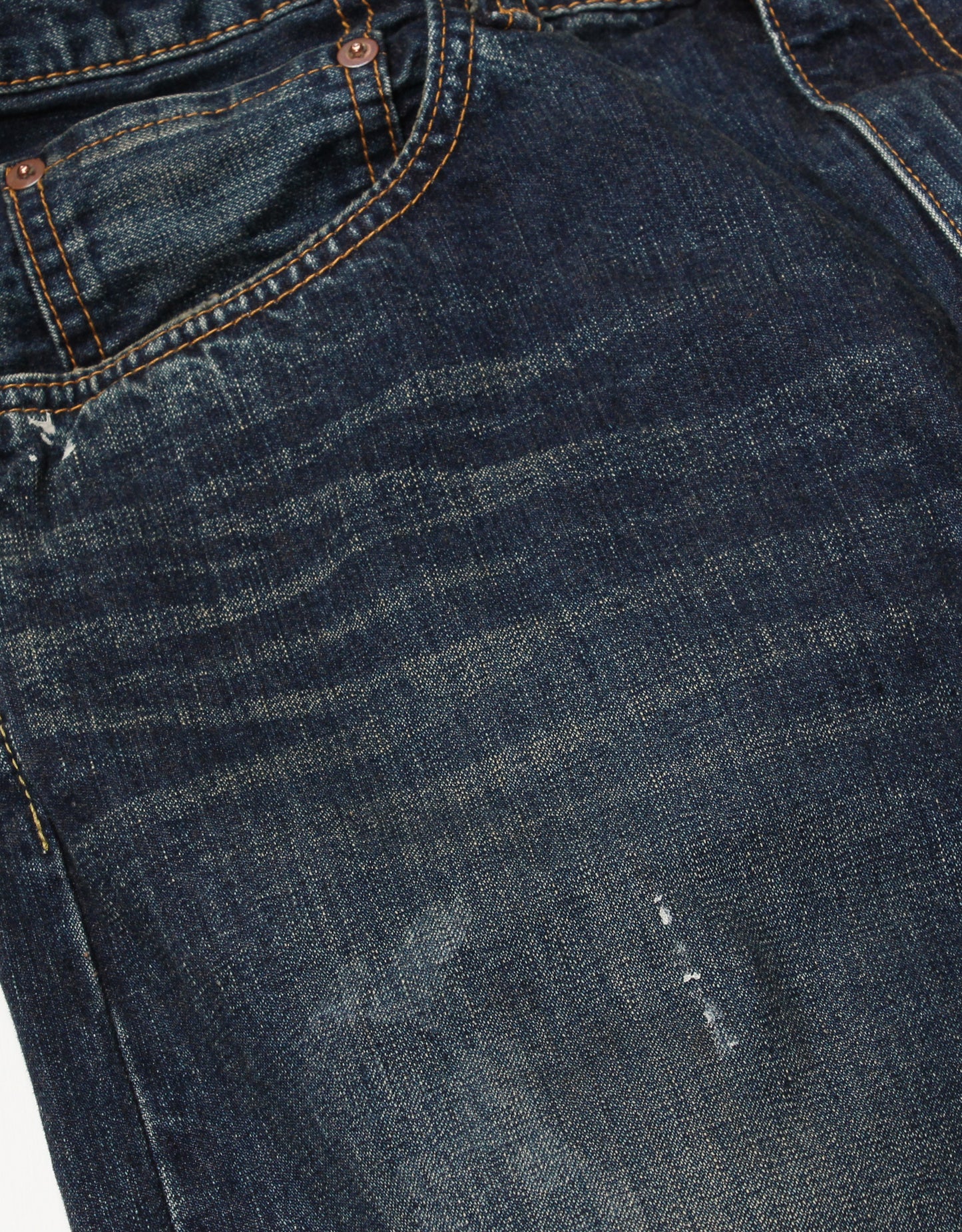 JUMBO 11.5oz セルビッチ ストレートジーンズ エイジング4years【SBJ-115-202xPM 4A】