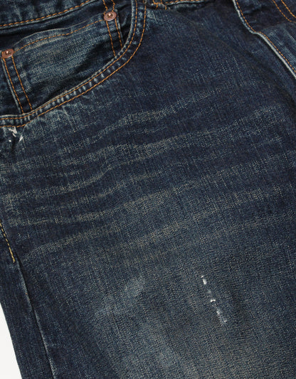 JUMBO 11.5oz セルビッチ ストレートジーンズ エイジング4years【SBJ-115-202xPM 4A】