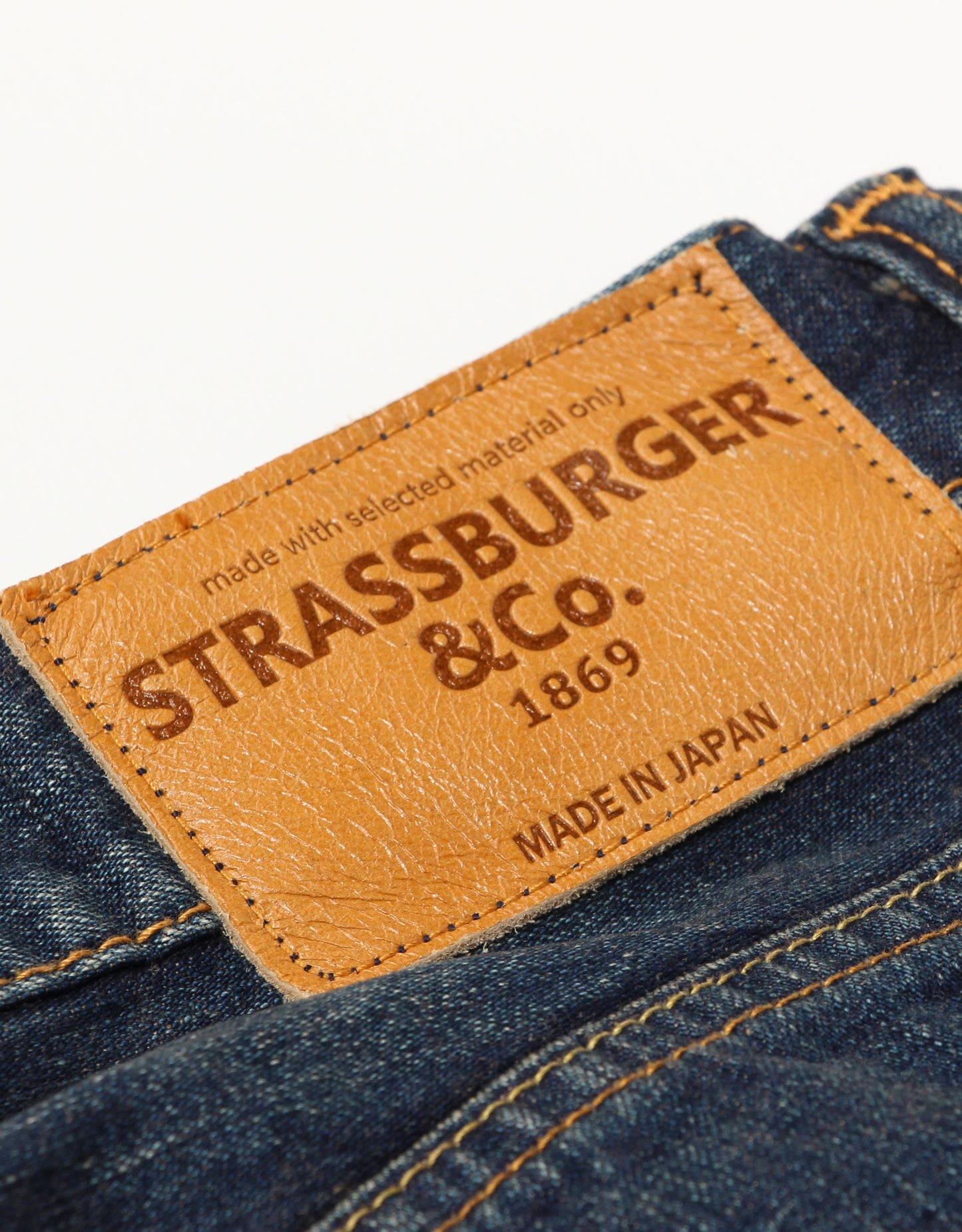 JUMBO 11.5oz セルビッチ ストレートジーンズ エイジング4years【SBJ-115-202xPM 4A】