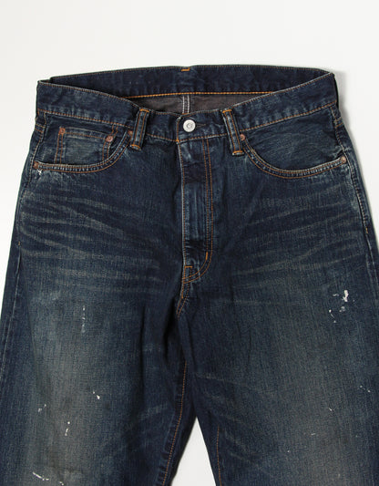 JUMBO 11.5oz セルビッチ ストレートジーンズ エイジング4years【SBJ-115-202xPM 4A】