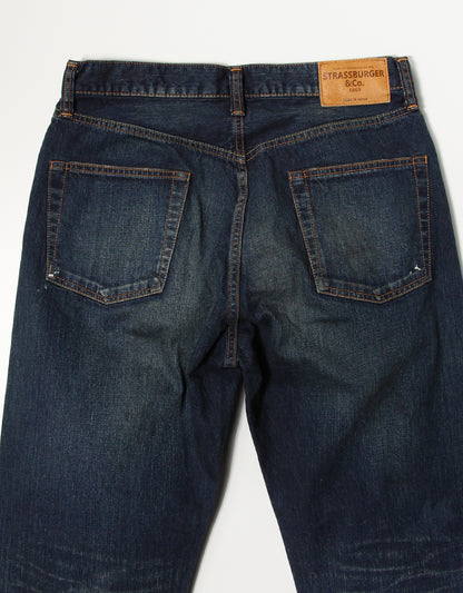 JUMBO 11.5oz セルビッチ ストレートジーンズ エイジング4years【SBJ-115-202xPM 4A】