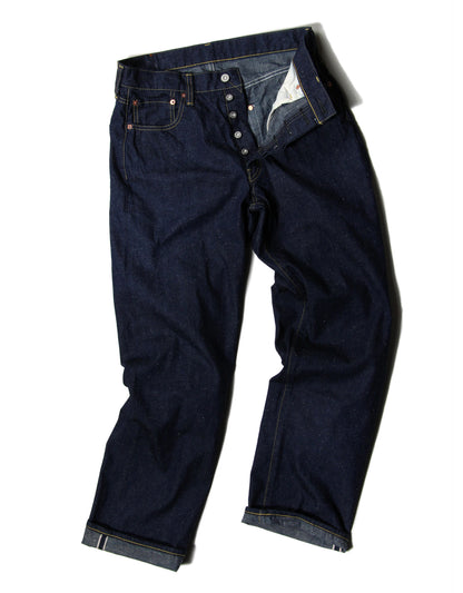 JUMBO 12oz ネップデニム SMALL LUMP ストレートジーンズ【SBJ-120-200xxB】