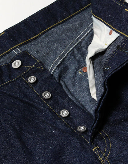 JUMBO 12oz ネップデニム SMALL LUMP ストレートジーンズ【SBJ-120-200xxB】