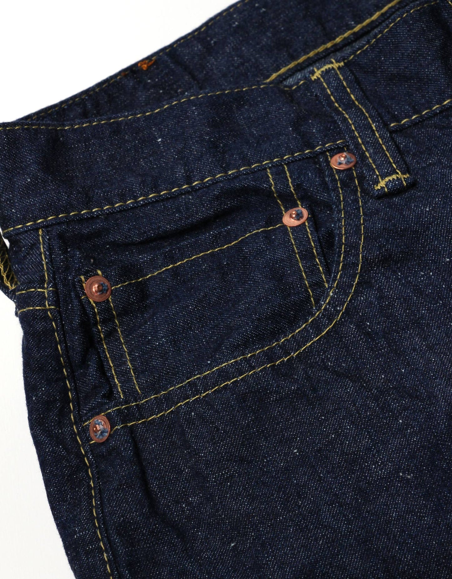 JUMBO 12oz ネップデニム SMALL LUMP ストレートジーンズ【SBJ-120-200xxB】