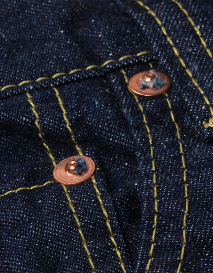 JUMBO 12oz ネップデニム SMALL LUMP ストレートジーンズ【SBJ-120-200xxB】