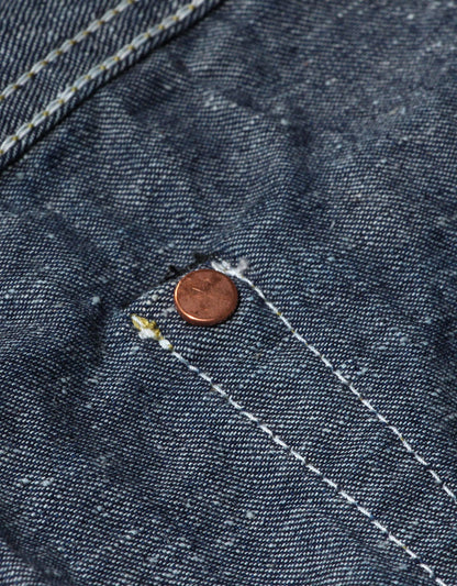 JUMBO 12oz ネップデニム SMALL LUMP ストレートジーンズ【SBJ-120-200xxB】