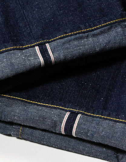 JUMBO 12oz ネップデニム SMALL LUMP ストレートジーンズ【SBJ-120-200xxB】