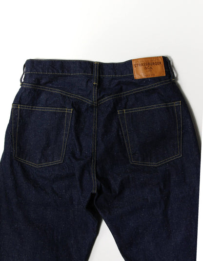 JUMBO 12oz ネップデニム SMALL LUMP ストレートジーンズ【SBJ-120-200xxB】