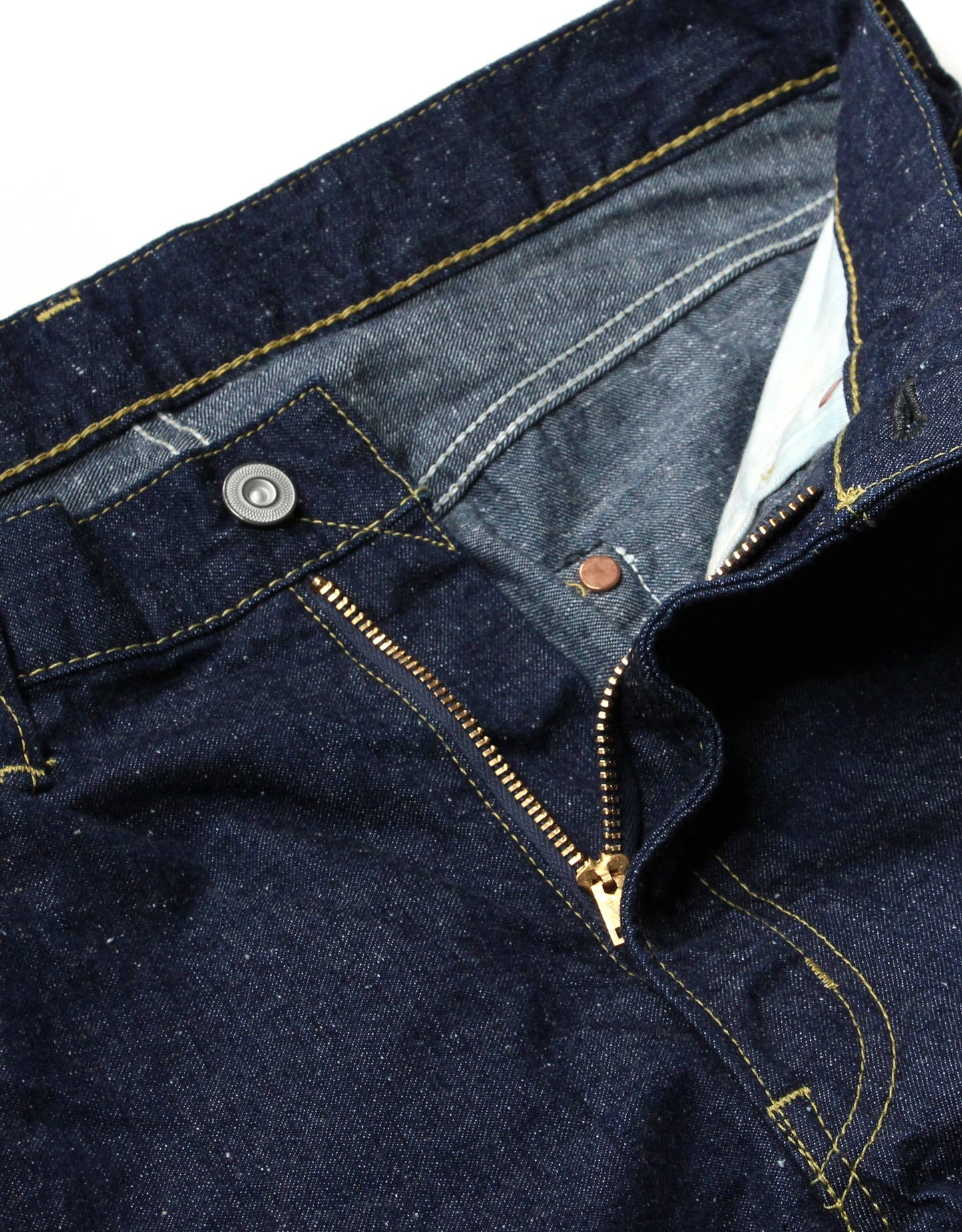 JUMBO 12oz ネップデニム SMALL LUMP ストレートジーンズ ZIP【SBJ-120-200xxZ】