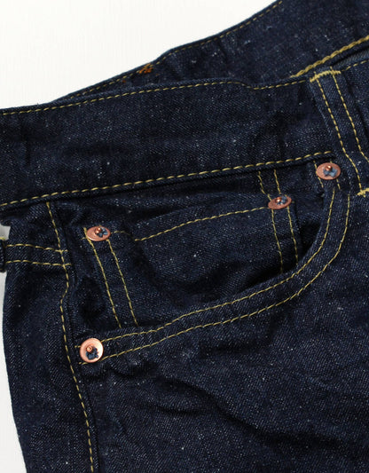 JUMBO 12oz ネップデニム SMALL LUMP ストレートジーンズ ZIP【SBJ-120-200xxZ】