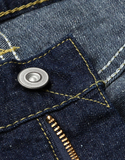 JUMBO 12oz ネップデニム SMALL LUMP ストレートジーンズ ZIP【SBJ-120-200xxZ】