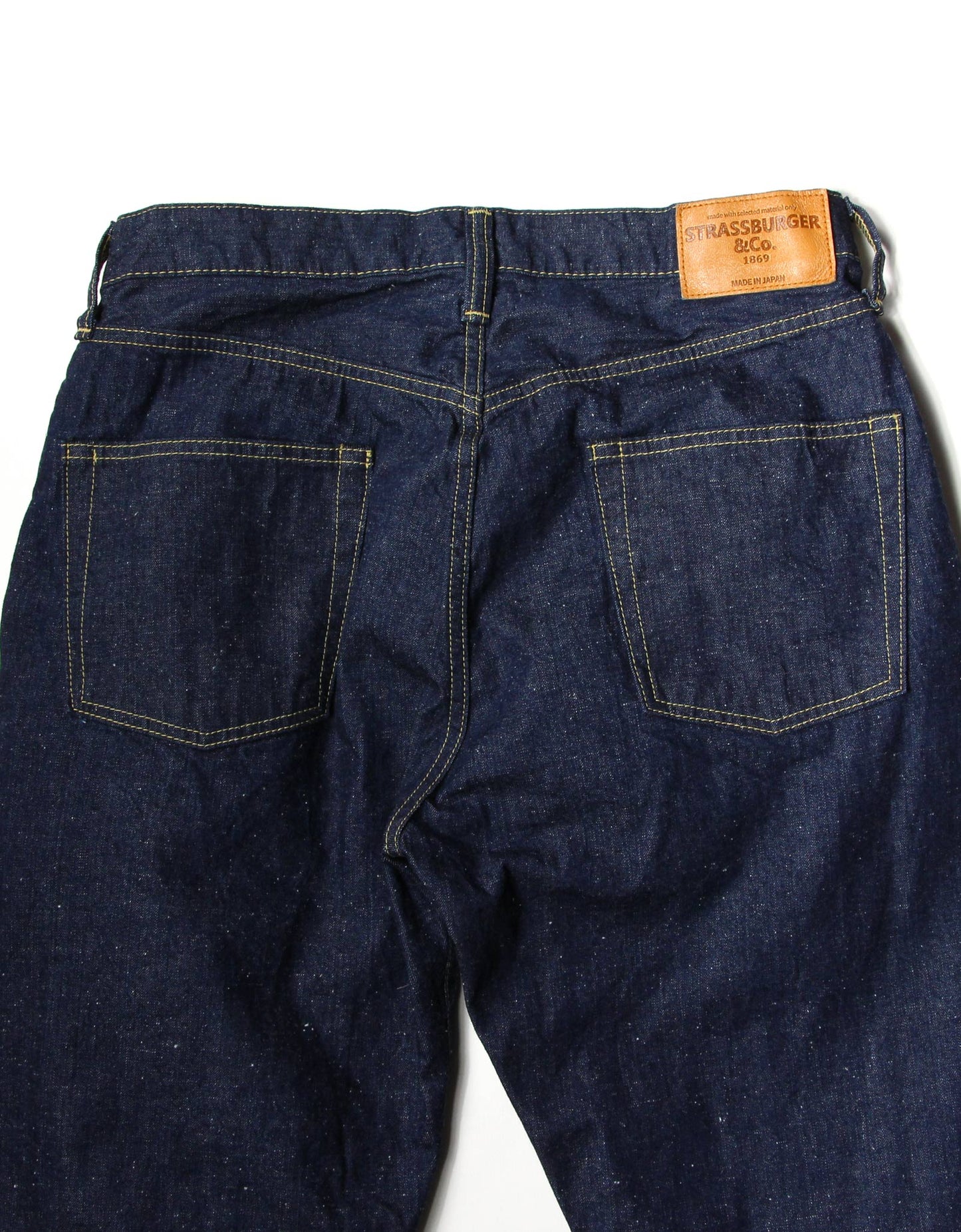 JUMBO 12oz ネップデニム SMALL LUMP ストレートジーンズ ZIP【SBJ-120-200xxZ】