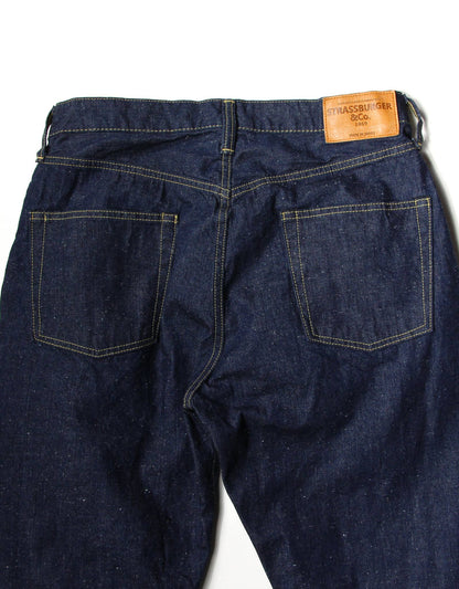 JUMBO 12oz ネップデニム SMALL LUMP ストレートジーンズ ZIP【SBJ-120-200xxZ】