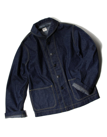 JUMBO 12oz セルビッチ 40’s US NAVY カバーオール【SBJ-120-323S】