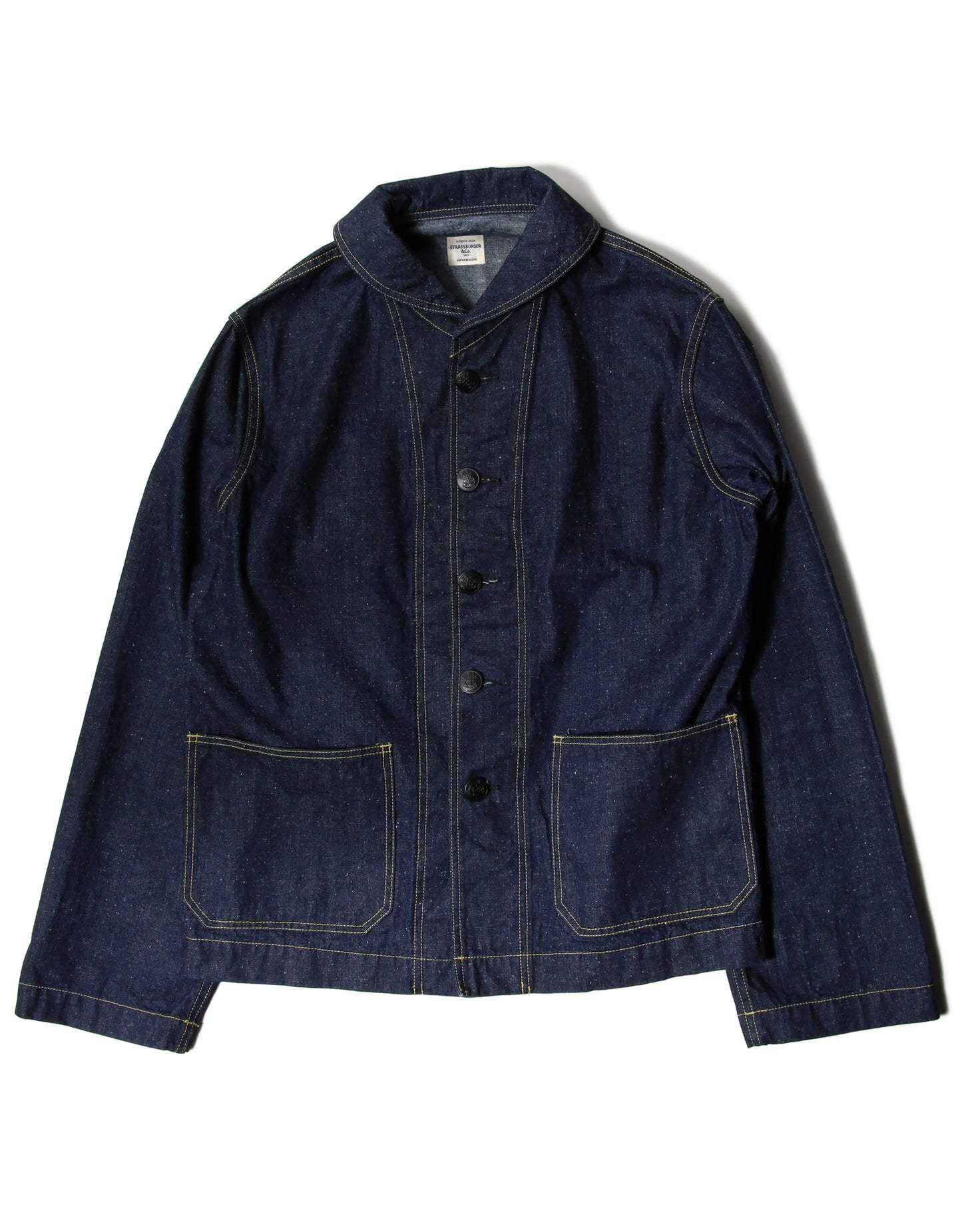 JUMBO 12oz セルビッチ 40’s US NAVY カバーオール【SBJ-120-323S】