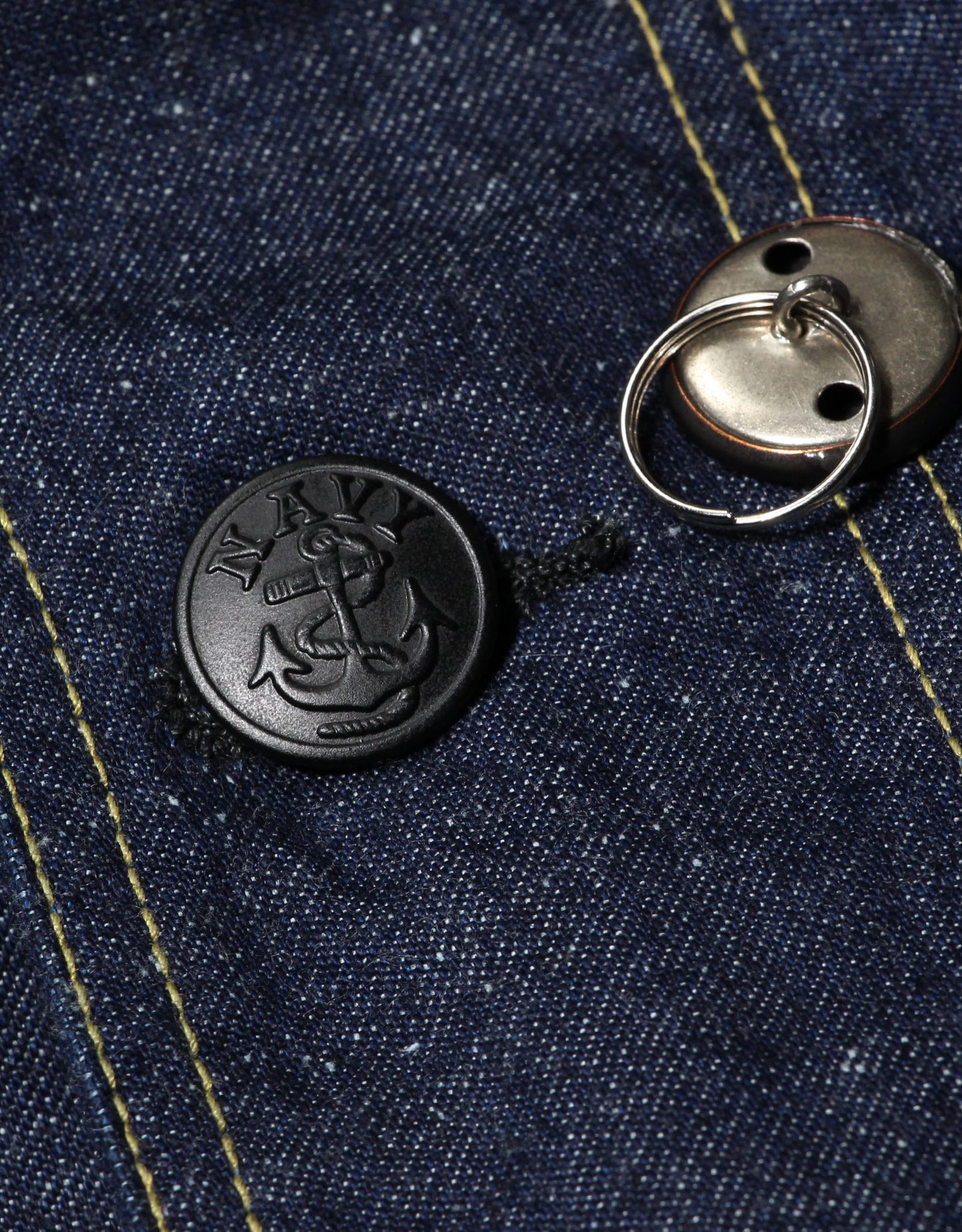 JUMBO 12oz セルビッチ 40’s US NAVY カバーオール【SBJ-120-323S】