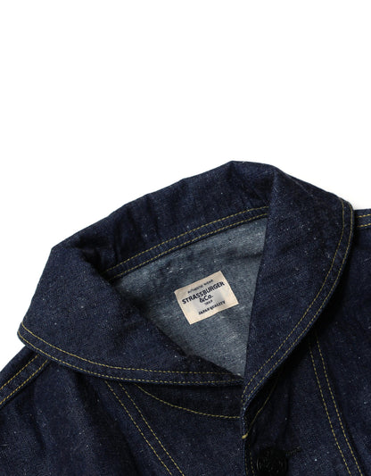 JUMBO 12oz セルビッチ 40’s US NAVY カバーオール【SBJ-120-323S】