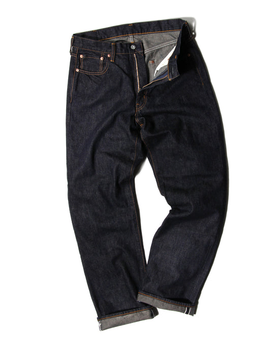 JUMBO 14.5oz セルビッチ ストレートジーンズ ZIP【SBJ-145-222xxZ】