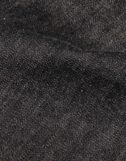 JUMBO 14.5oz セルビッチ ストレートブラックデニムジーンズ【SBJ-145-222xxBK】