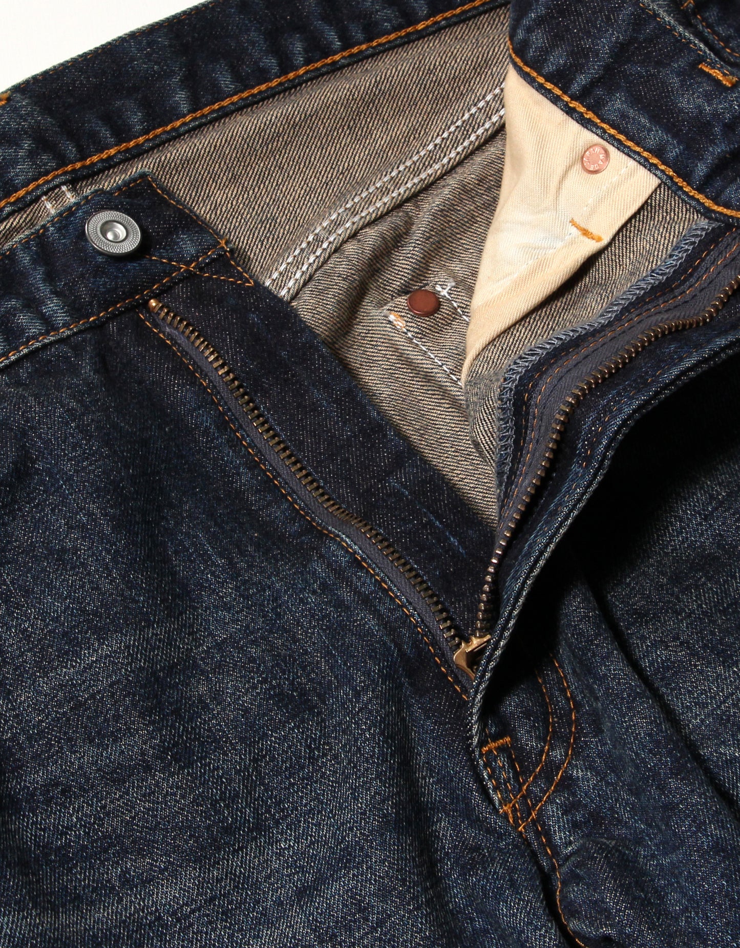 JUMBO 14.5oz セルビッチ ストレートジーンズ ZIP エイジング3years【SBJ-145-222xxZPM 3A】