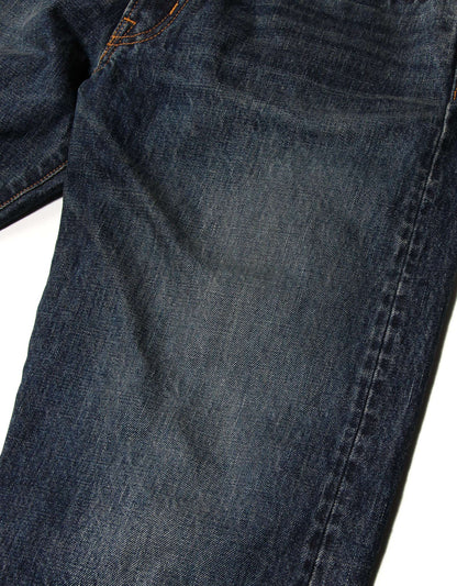 JUMBO 14.5oz セルビッチ ストレートジーンズ ZIP エイジング3years【SBJ-145-222xxZPM 3A】