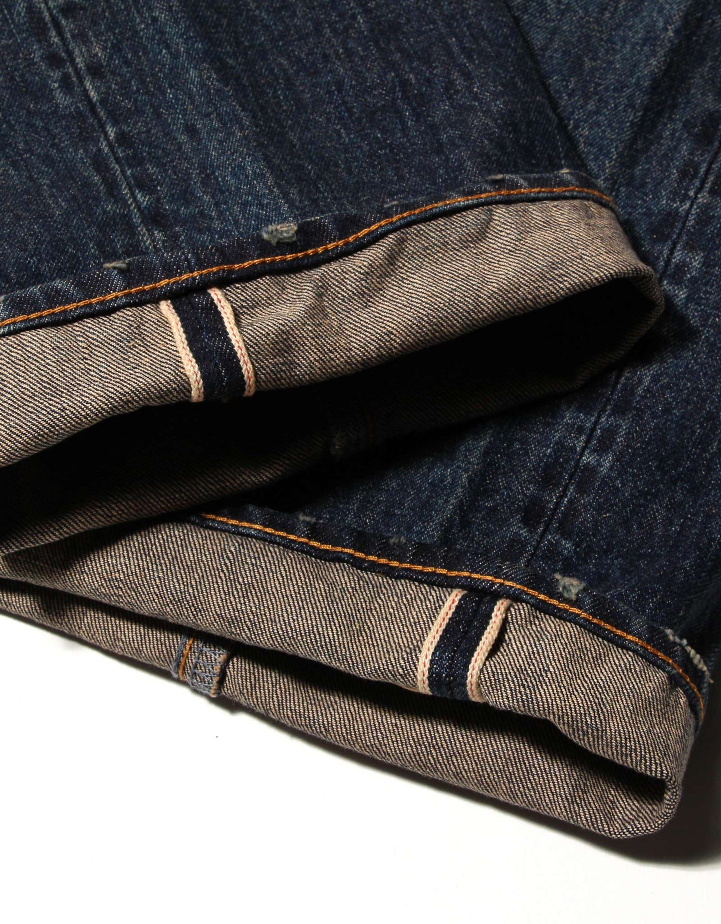 JUMBO 14.5oz セルビッチ ストレートジーンズ ZIP エイジング3years【SBJ-145-222xxZPM 3A】