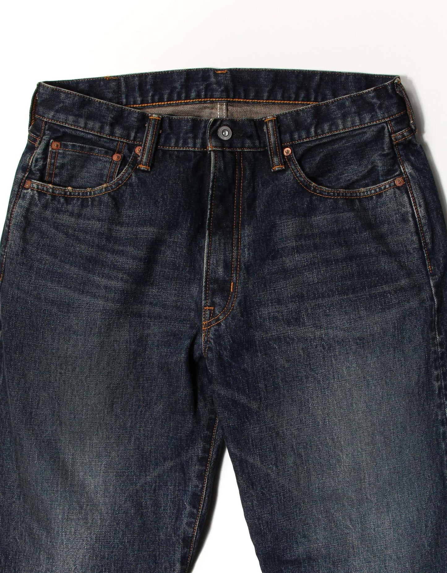 JUMBO 14.5oz セルビッチ ストレートジーンズ ZIP エイジング3years【SBJ-145-222xxZPM 3A】